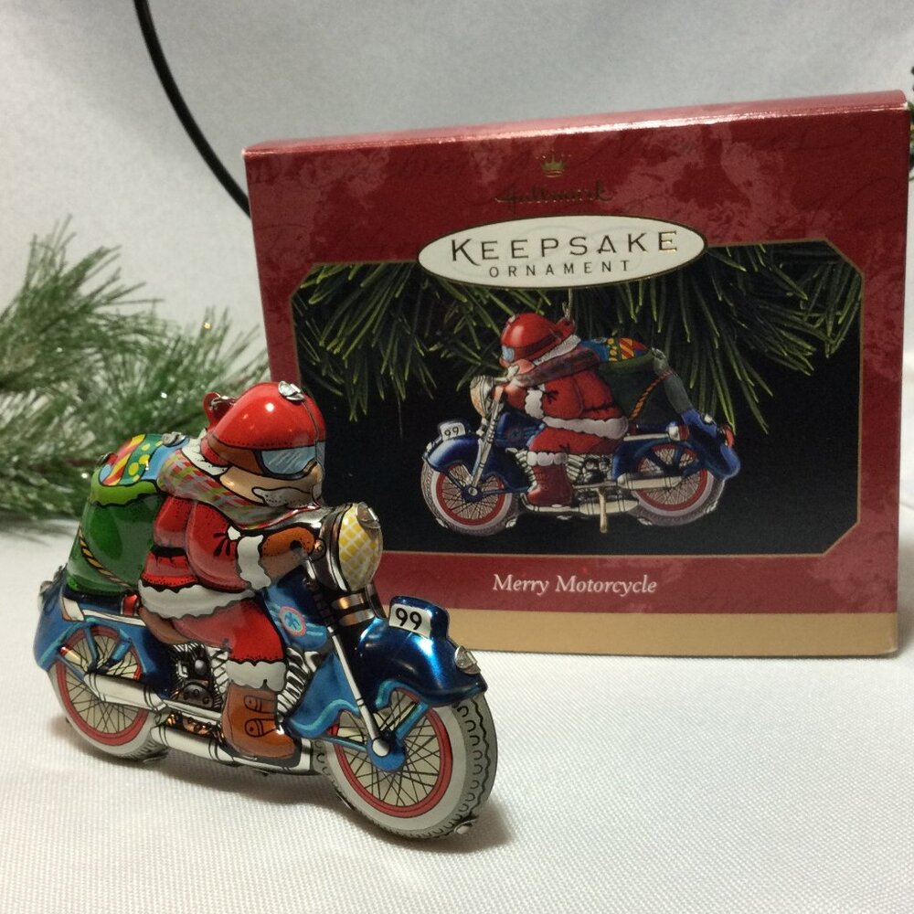 Hallmark Merry Motorcycle Keepsake Ornament